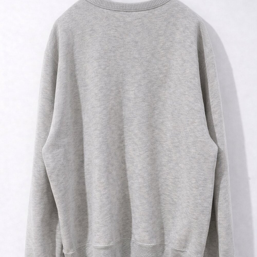 Aimé Leon Dore Grey Crewneck Sweatshirt - Picture 2 of 3